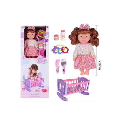 مجموعة دمية طفل 12 بوصة Hx8654