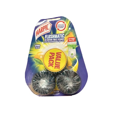 منظف المرحاض هاربيك إن-سيسترن، برائحة الحمضيات، 50 جم × 3