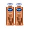 Vaseline Body Lotion Cocoa Radiant For Dry to Very Dry Skin 400mlx2 Pieces