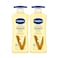 Vaseline Body Lotion Nourishing Moisture For Dry to Very Dry Skin 400mlx2 Pieces