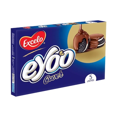 بسكويت إكسيلو إيوو المغطى بالشوكولاتة 48 جرام × 5 قطع