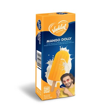 Vadilal Quick Treat Mango Dolly Ice Cream 60ml