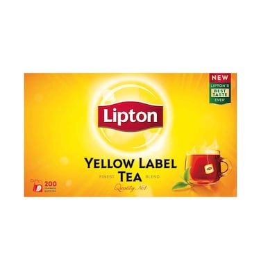 شاي العلامة الصفراء من ليبتون 2 جرام × 200 قطعة