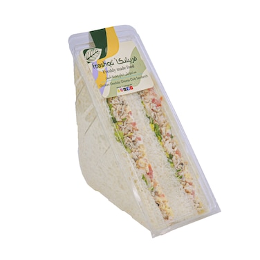 Freshqa Chicken Cheddar Club Sandwich 180gr