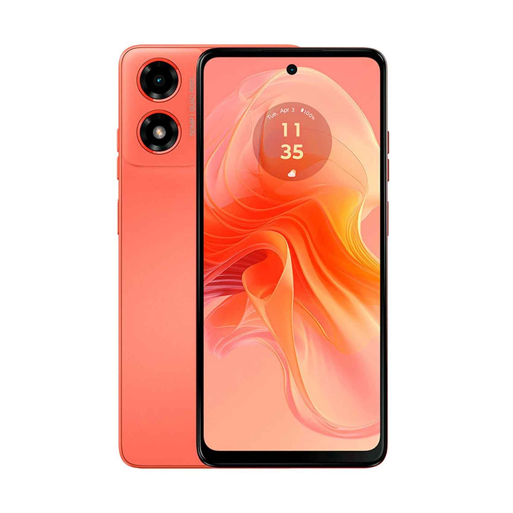 Buy Motorola Moto G04s 4GB RAM 128GB 4G Orange Online | Carrefour