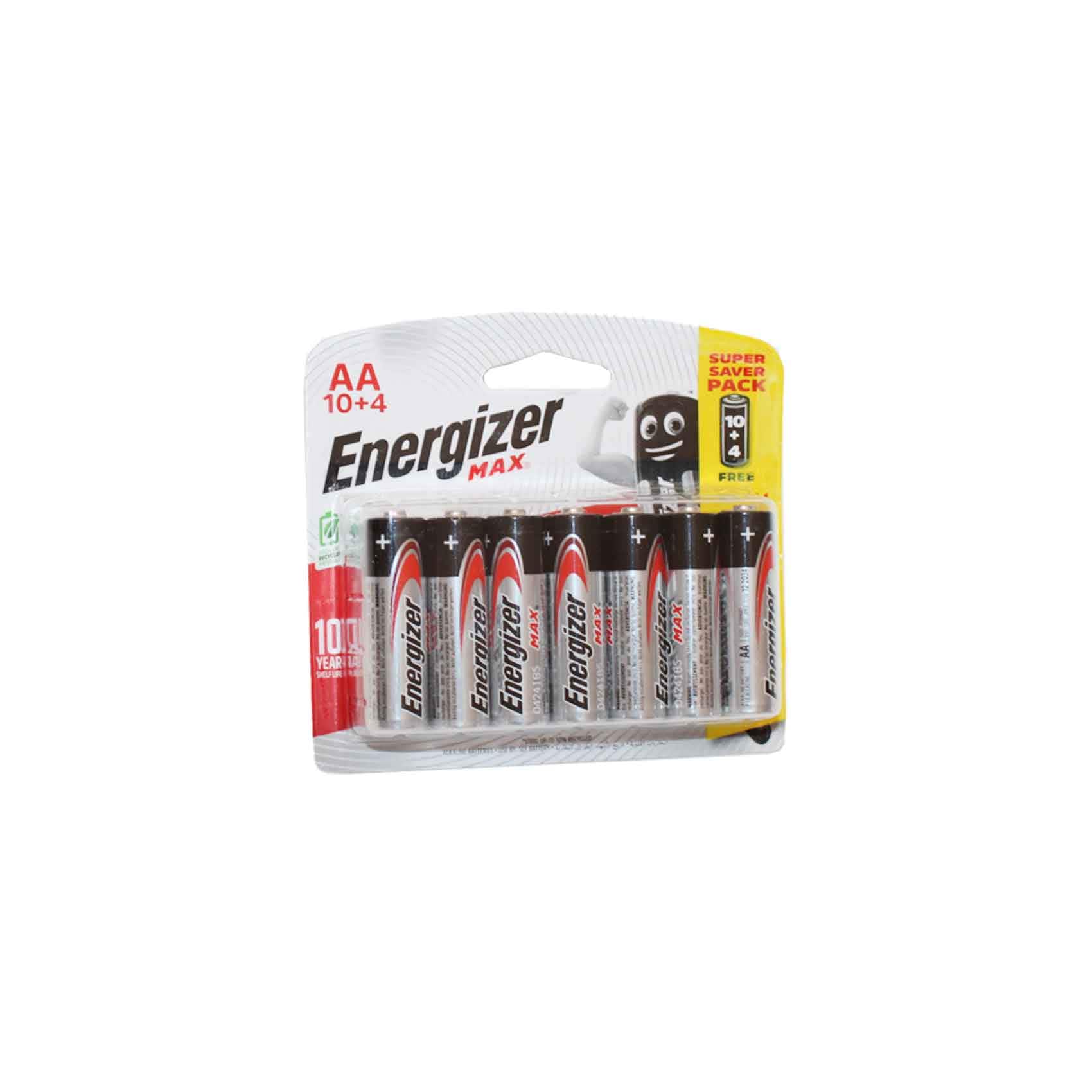 Energizer Max Alkjaline Bp 104 Aa