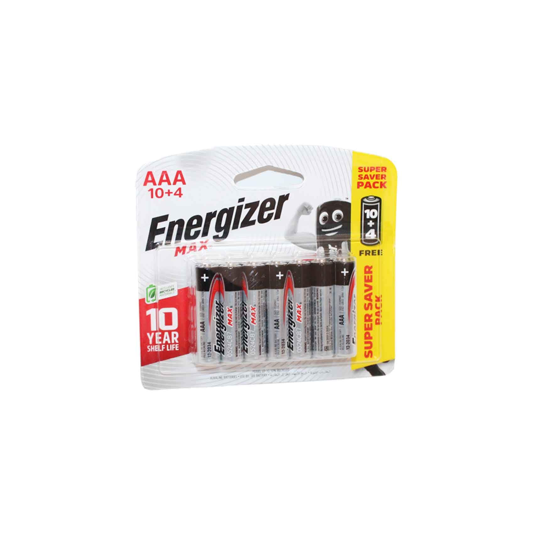Energizer Mx Alkjaline Bp 104 Aaa