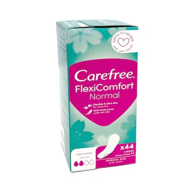 Carefree Flexi Comfort Normal Unscented Liner 44's