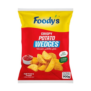 Foody's Crispy Potato Wedges 900g