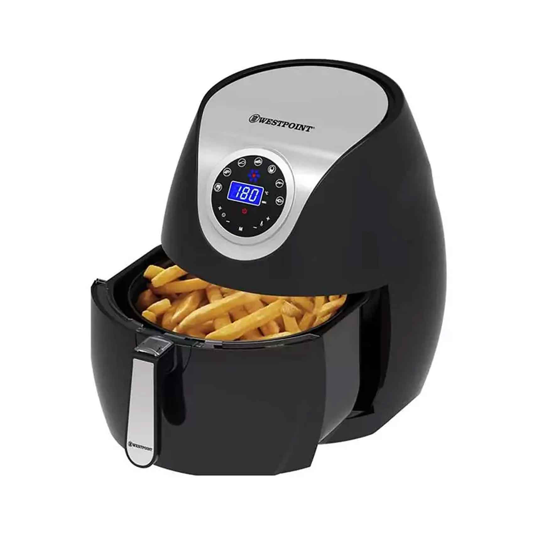Westpoint Air Fryer WAFY-601422.DN 6 Litres 1600 Watts (Plus Extra 50 Qr Supplier's Delivery Charge Outside Doha)