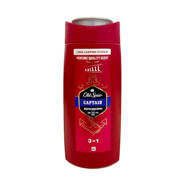 غسول الجسم أولد سبايس برائحة الكابتن أوشن فيرس 675 مل
