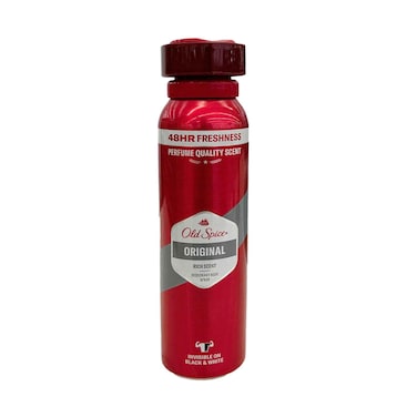 Old Spice Deodorant Body Spray Original Rich Scent 150ml