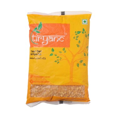 Tiryanc Toor Dal Split Pigeon Peas 1kg