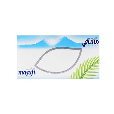 Masafi Soft White Facial Tissue 130 Sheets