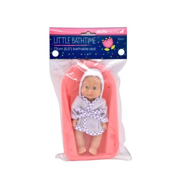 Dolls World Toys Little Bath Time