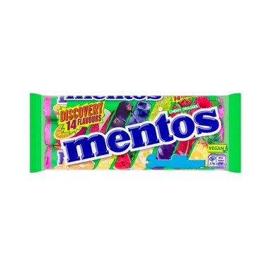 Mentos Chewy Dragees Discovery 14 Flavours 37.5gx3 Pieces