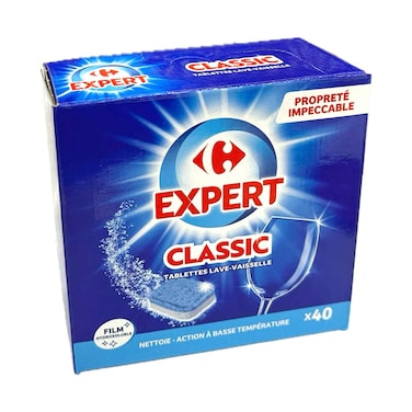 Carrefour Expert Classic Dishwashing Tablets  3x40g