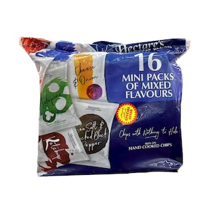 Hectares Flavored Chips Assorted 15gx16 Pieces