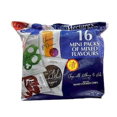 Hectares Flavored Chips Assorted 15gx16 Pieces