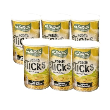 Albadia Potato Sticks Assorted 40gx6 Pieces