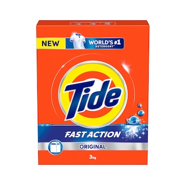 Tide Original Fast Action Detergent Powder 3kg