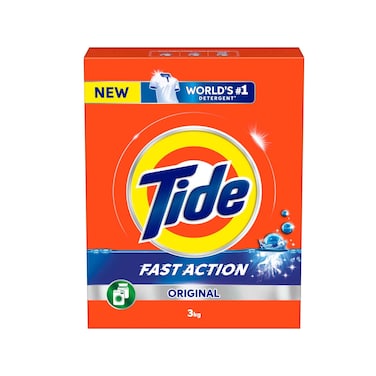 Tide Automatic Detergent Powder Low Suds Original 3kg