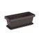 Cosmoplast Plastic Cedargrain Rectangle Planter 24 Inch assorted