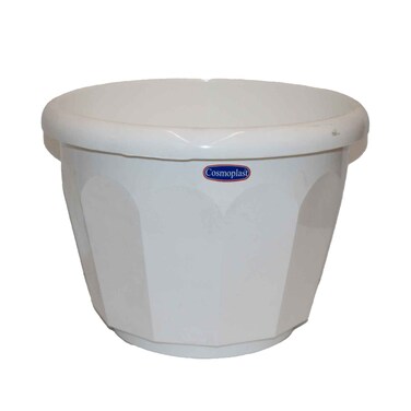 Cosmoplast Plastic Flowerpot 25 Litres Hexa 40 assorted