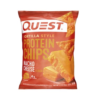 Quest Tortilla Style Protein Chips Nacho Cheese 32g
