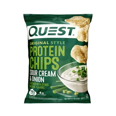 Quest Original Style Protein Chips Sour Cream &amp; Onion 32g
