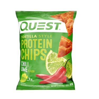 Quest Tortilla Style Protein Chips Chili Lime Flavor 32g