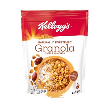 Kellogg's Naturally Sweetened Granola With Dates &amp; Almonds 250g