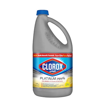 كلوركس بلاتينيوم بليتش كريسب ليمون 1.89 لتر