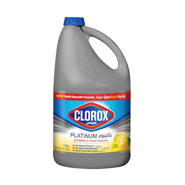 Clorox Platinum Bleach Crisp Lemon 3.78L