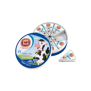 Baladna Full Fat Spreadable Triangle Cheese 120g