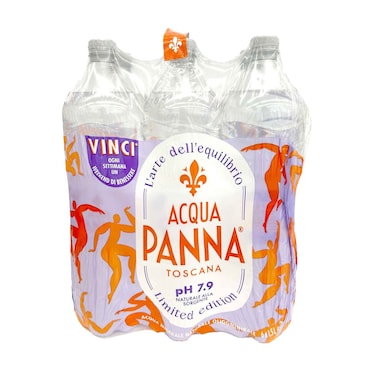 Acqua Panna Toscana Mineral Natural Water 1.5Lx6 Pieces