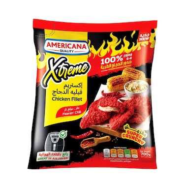Americana Xtreme Chicken Fillet Flamin Chili 700g