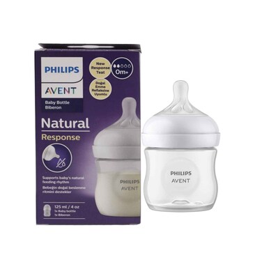 زجاجة رضاعة أطفال فيليبس أفنت من عمر 0 شهر فأكثر 125 مل