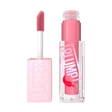 Maybelline New York Lifter Plump Lip Gloss 001 Blush Blaze 5.4ml