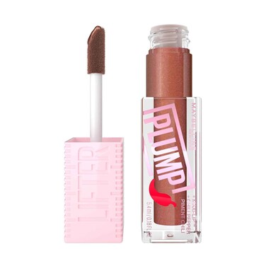 Maybelline New York Lifter Plump Lip Gloss 007 Cocoa Zing 5.4ml