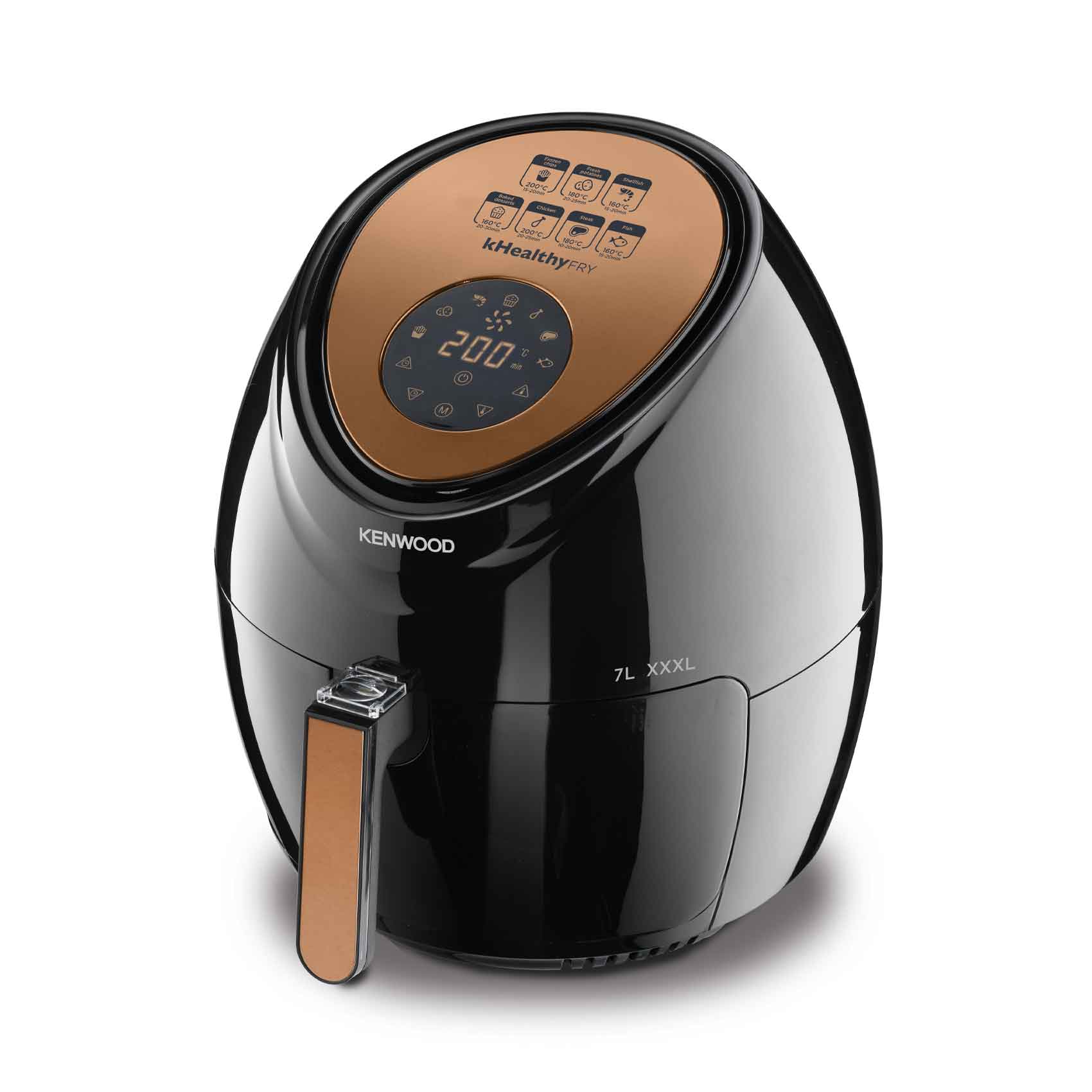 Kenwood Air Fryer 7L Hfp72.000Bk Blk