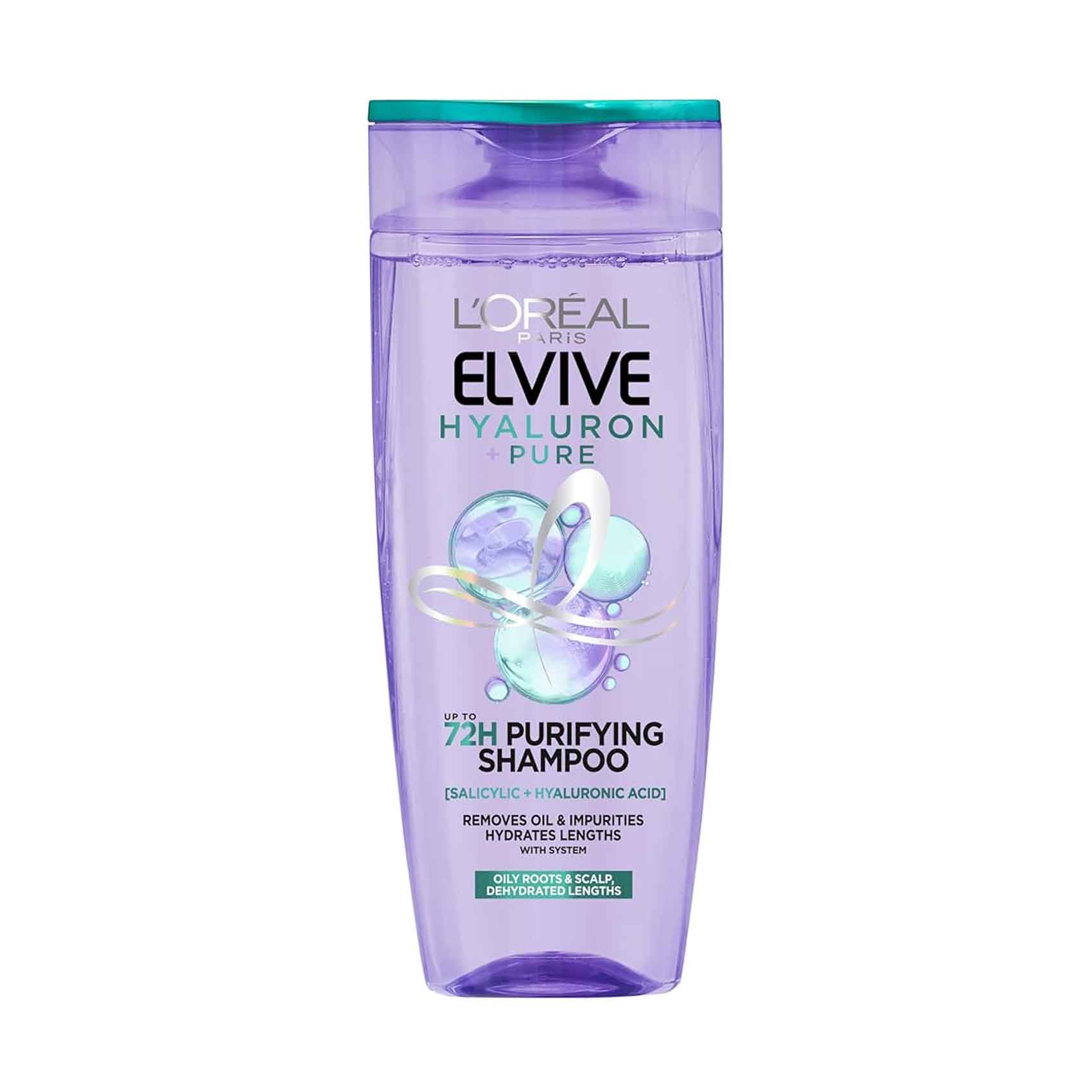 L'oreal Paris Elvive Hyaluron Pure 72H Purifying Shampoo 400ml