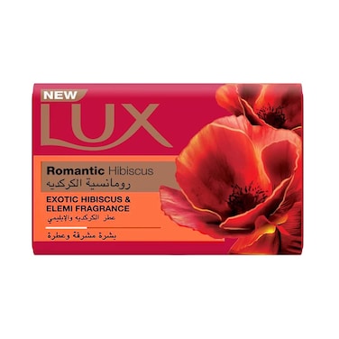 Lux Bar Soap Romantic Hibiscus &amp; Elemi Fragrance 170g