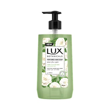 Lux Botanicals Perfumed Liquid Hand Soap With Camellia &amp; Aloe Vera 500ml