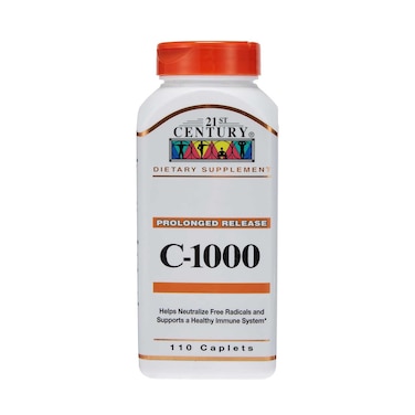 21st Century Vitamin C-1000 Prolonged Release 110 Capsules