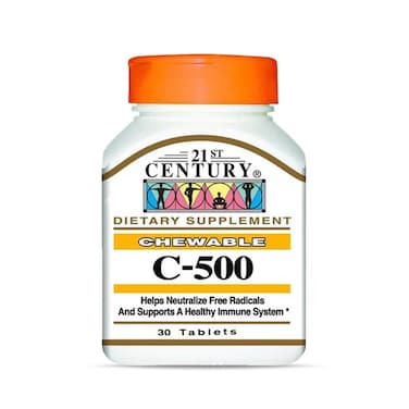 21st Century Vitamin C-500 Chewable 30 Tablets