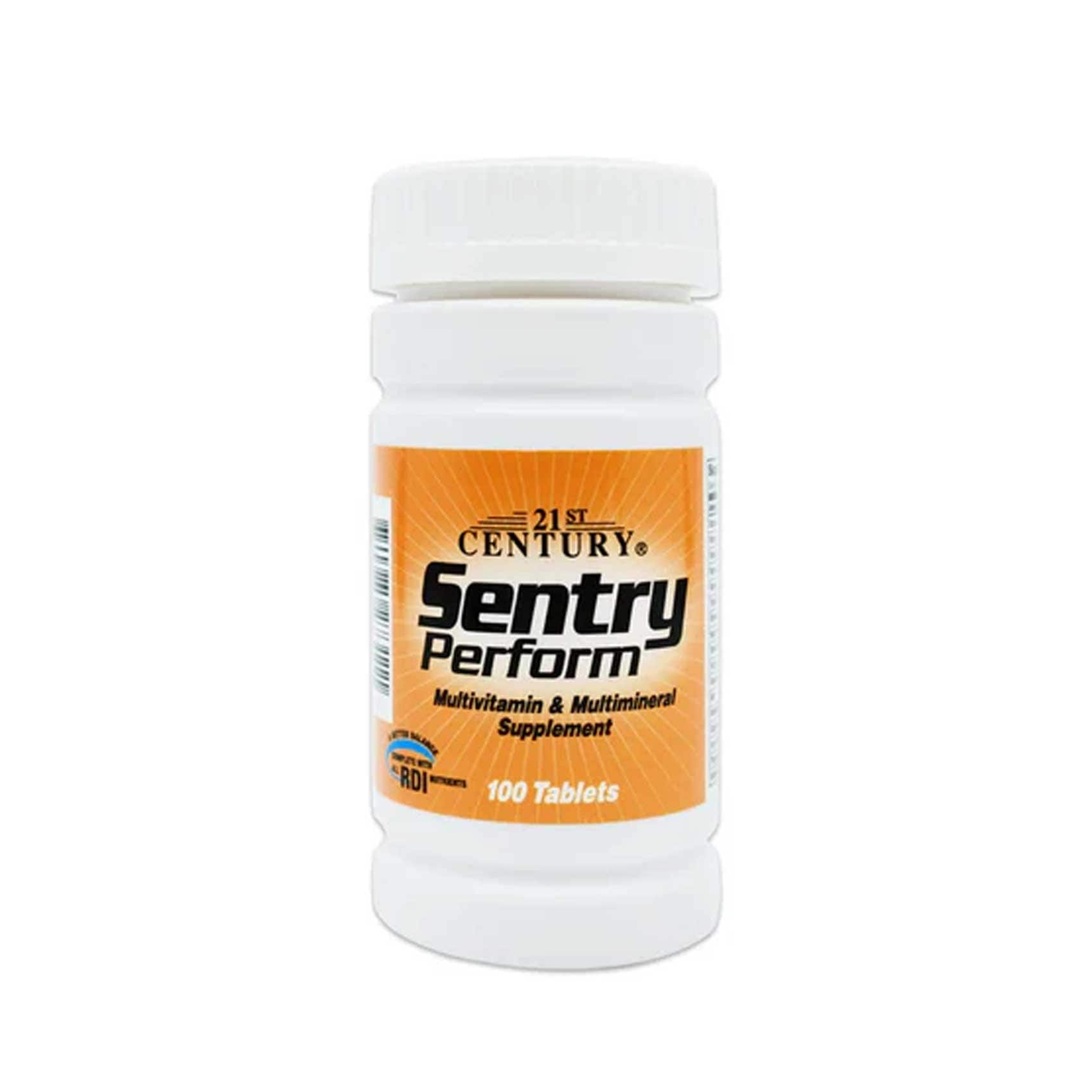21st Century Sentry Perform Multivitamin & Multimineral Supplement 100 Tablets