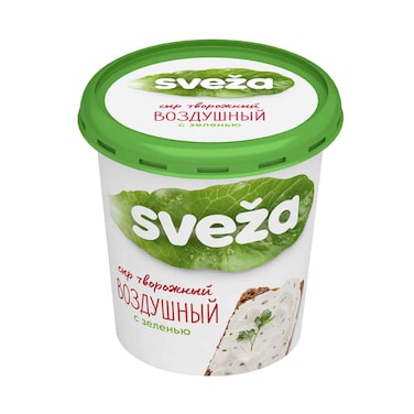 Sveza Vozdushny Curd Cheese With Herbs 150g