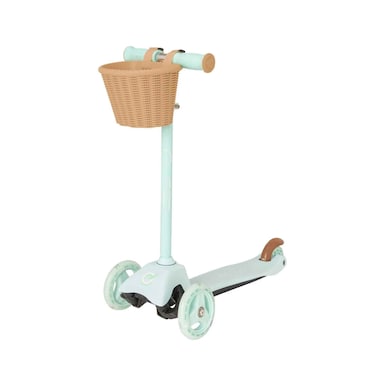 Evo Scooter Mini With Basket Mint Green