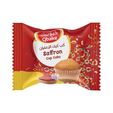 Qbake Saffron Cup Cake 28g